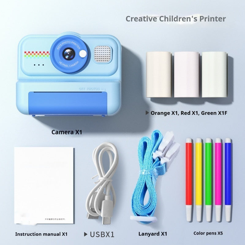 HD Photo And Video Instant Printing Camera