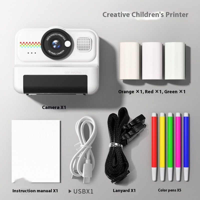 HD Photo And Video Instant Printing Camera