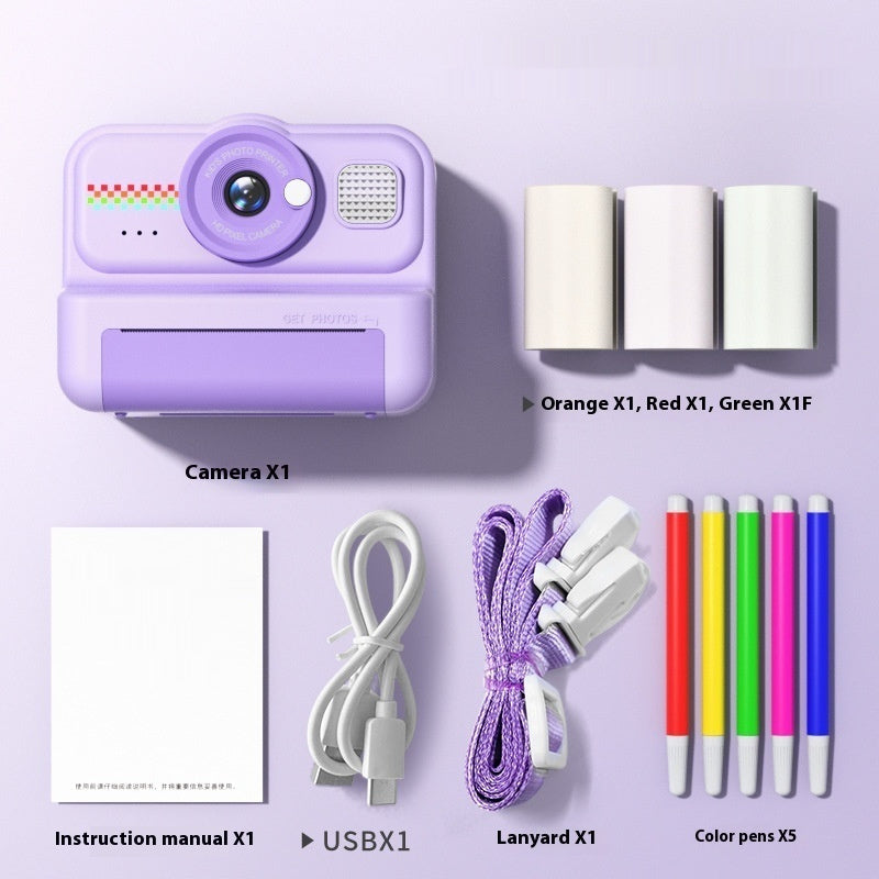 HD Photo And Video Instant Printing Camera