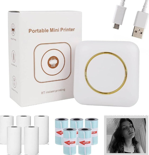 Portable Mini Printer - BT Instant Printing