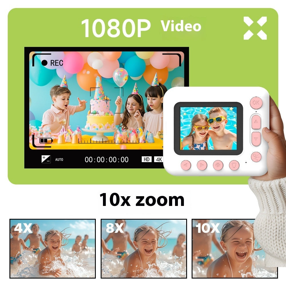HD Photo And Video Instant Printing Camera